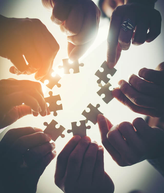 team-puzzle team work